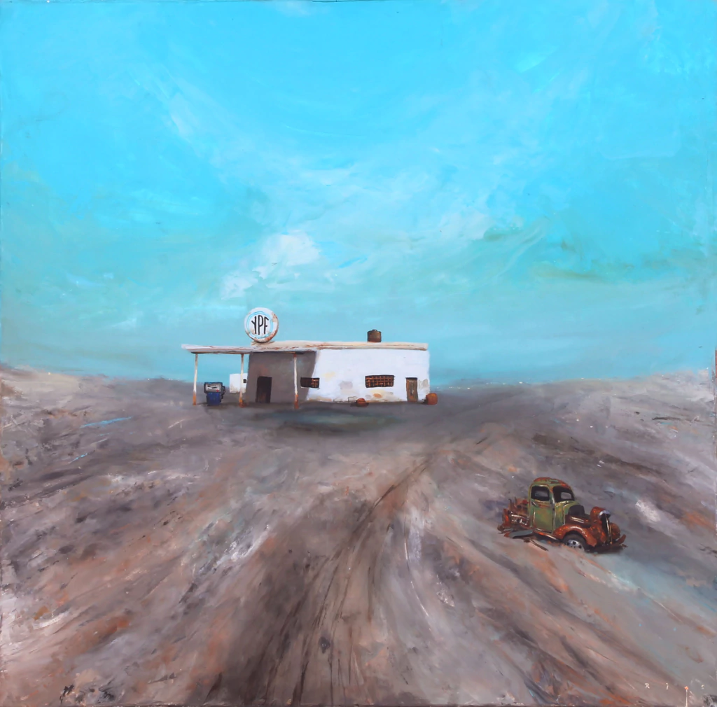 Pablo Iván Ríos. Argentina contra todos, 100 x 100 cm